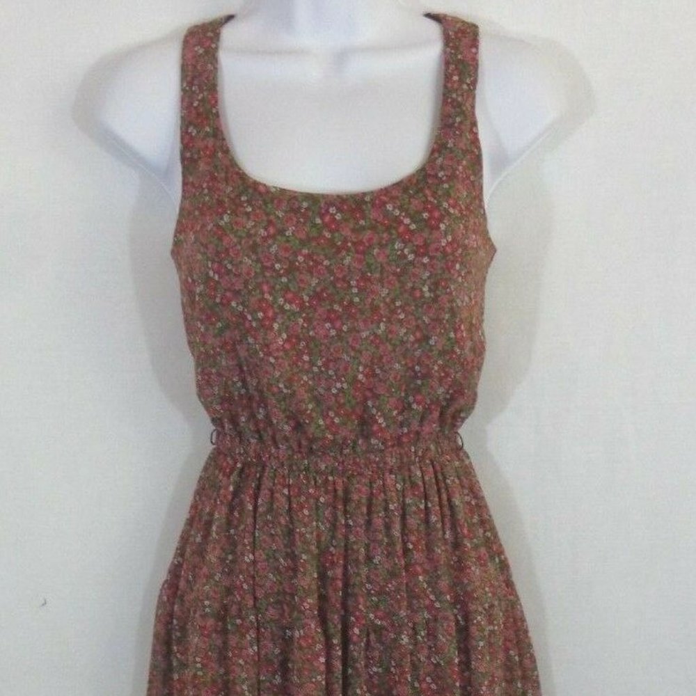 Maurices Womens XS Dress Sleeveless Tank Floral